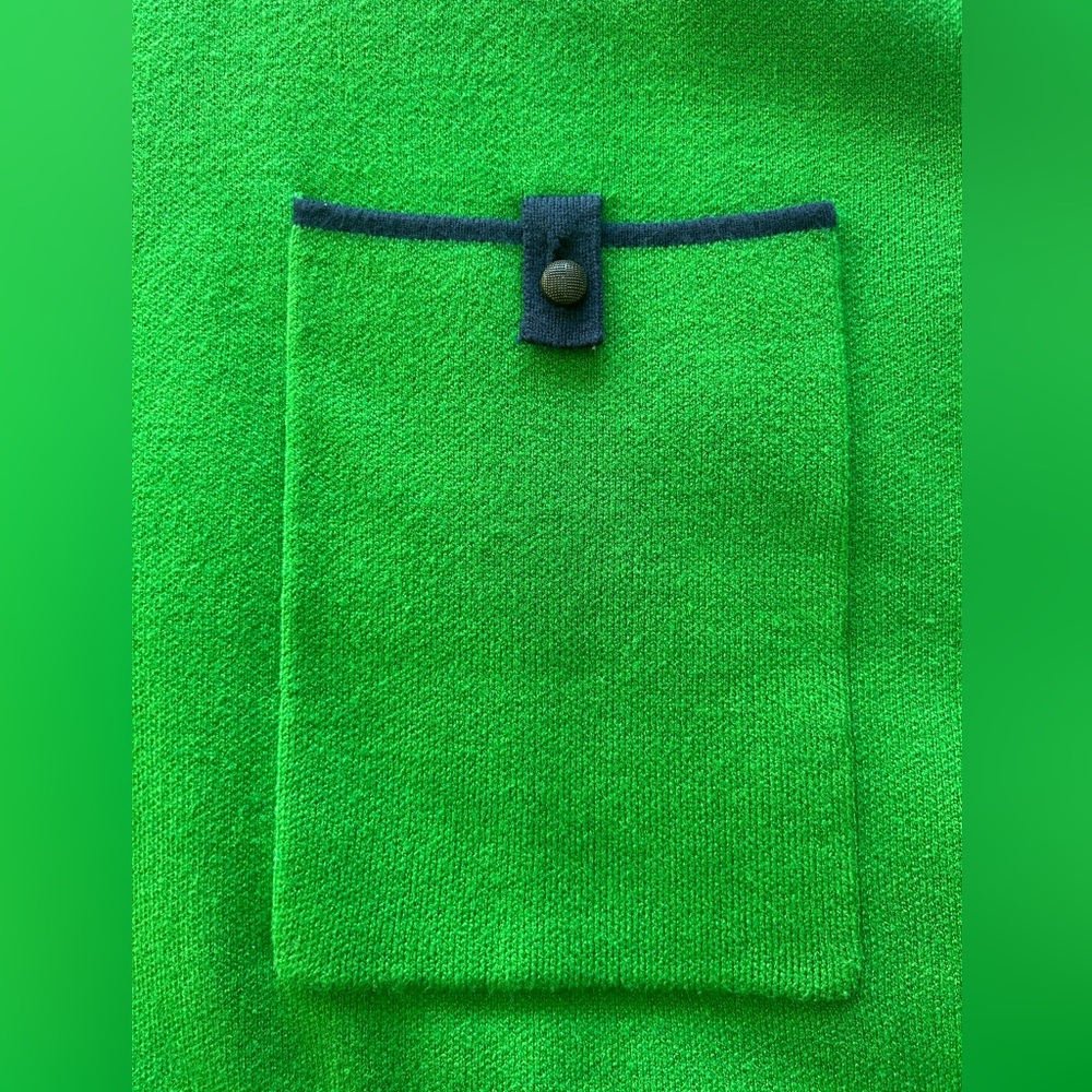 💚 NWOT Maeve by Anthropologie Knit Green 60s Inspired MadMen Mini Dress - S - Picture 5 of 11